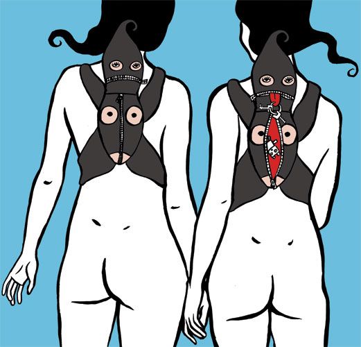 Miu Mao erotic illustration Jana Frank