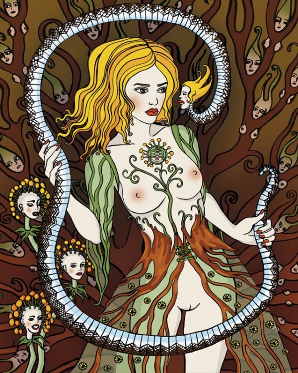 Miu Mao erotic illustration Jana Frank