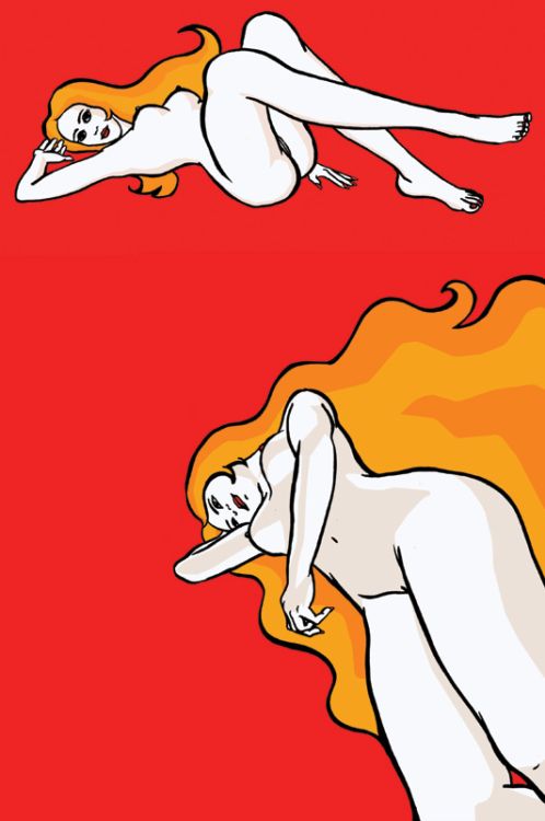 Miu Mao erotic illustration Jana Frank