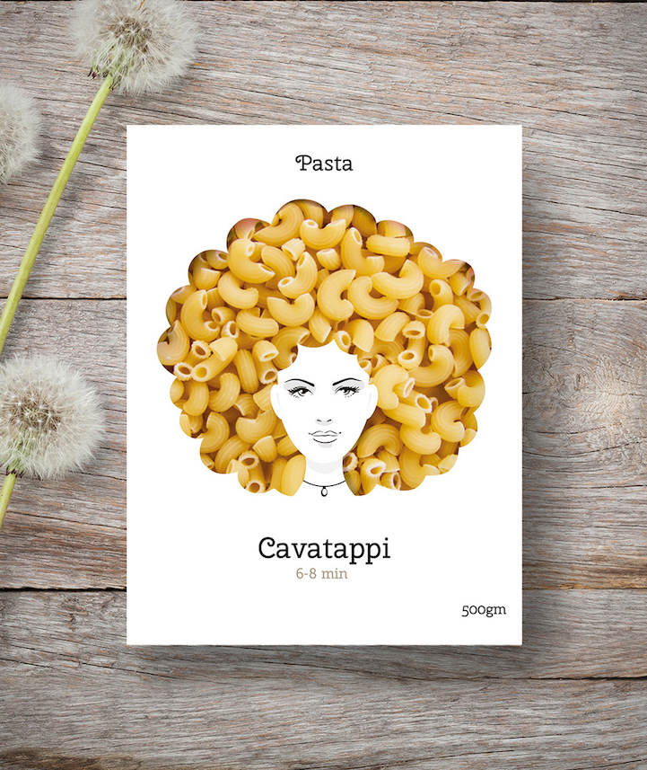 Nikita Konkin pasta hair packaging 2