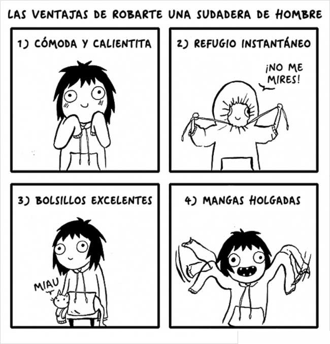 SARAH C. ANDERSEN humor ilustracion7