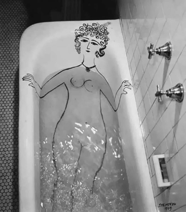 Dibujo de Saul Steinberg