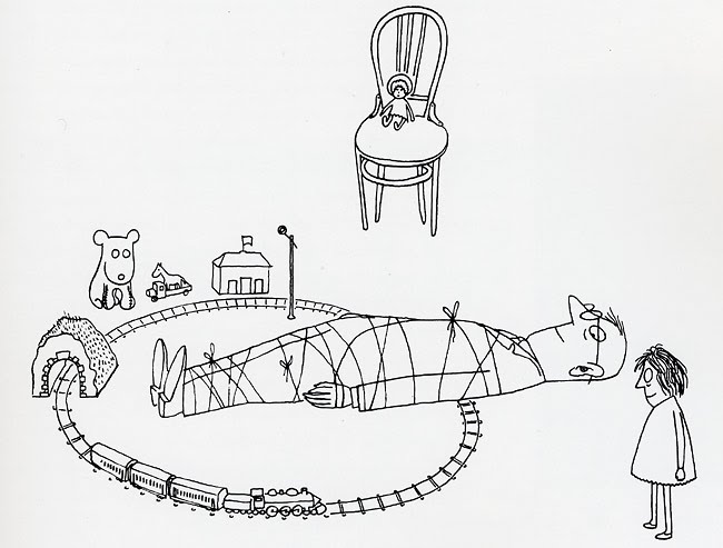 Ilustración de Saul Steinberg