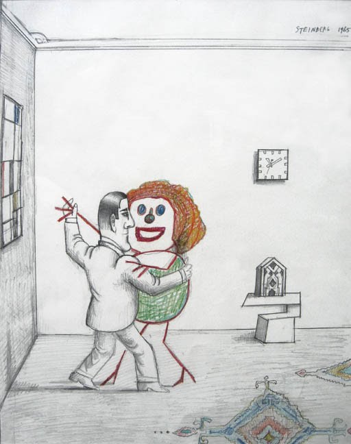 Dibujo de Saul Steinberg