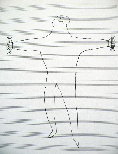 Ilustración de Saul Steinberg