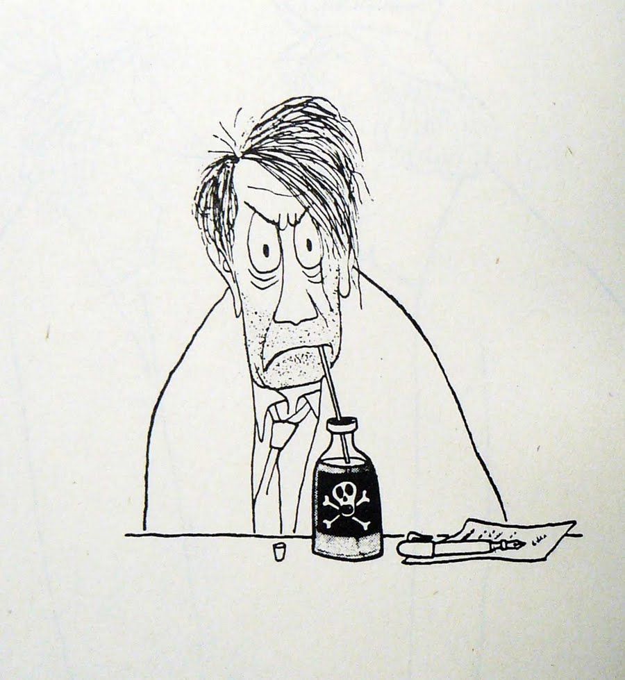 Dibujo de Saul Steinberg