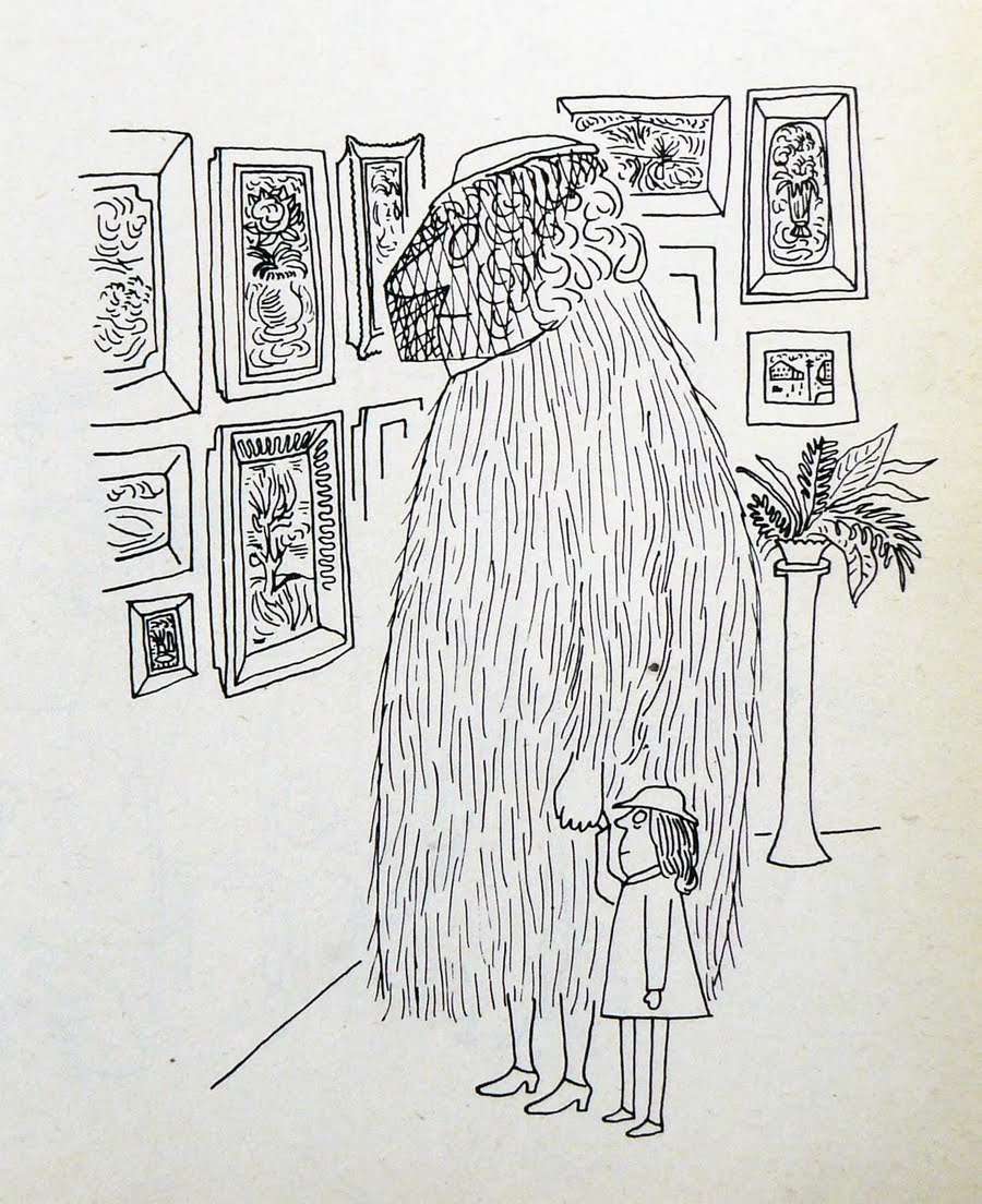 Dibujo de Saul Steinberg
