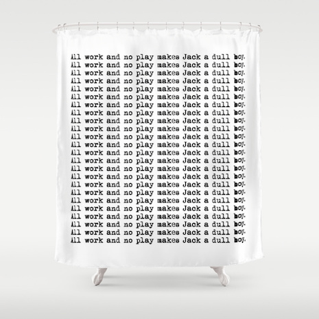Shower curtains rock punk14