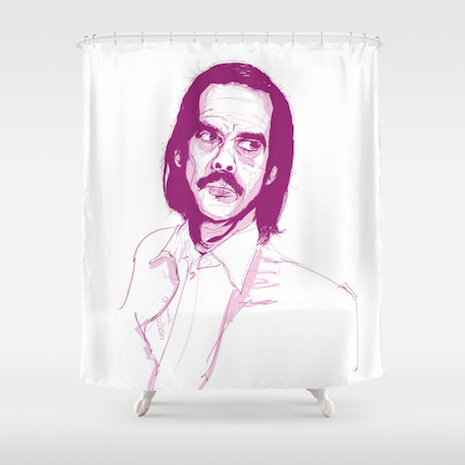 Shower curtains rock punk15