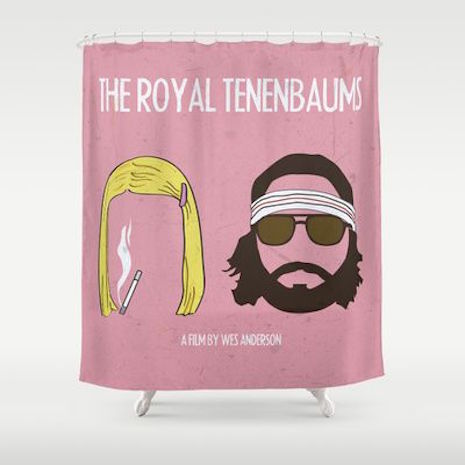 Shower curtains rock punk5