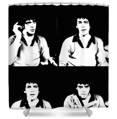 Shower curtains rock punk6