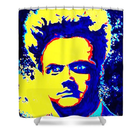 Shower curtains rock punk8