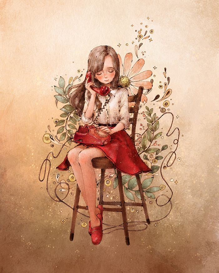 Aeppol ilustaciones la efimera belleza 5