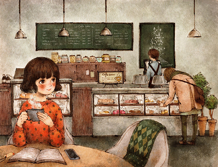 Aeppol ilustaciones la efimera belleza 8