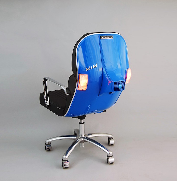 Bel Bel Vintage Vespa design chair 2