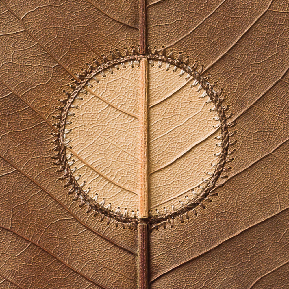 Crocheted Leaf Sculptures Susanna Bauer 7