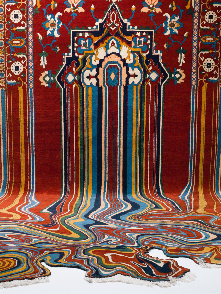Faig Ahmed textile traditional Azerbaijani rugs