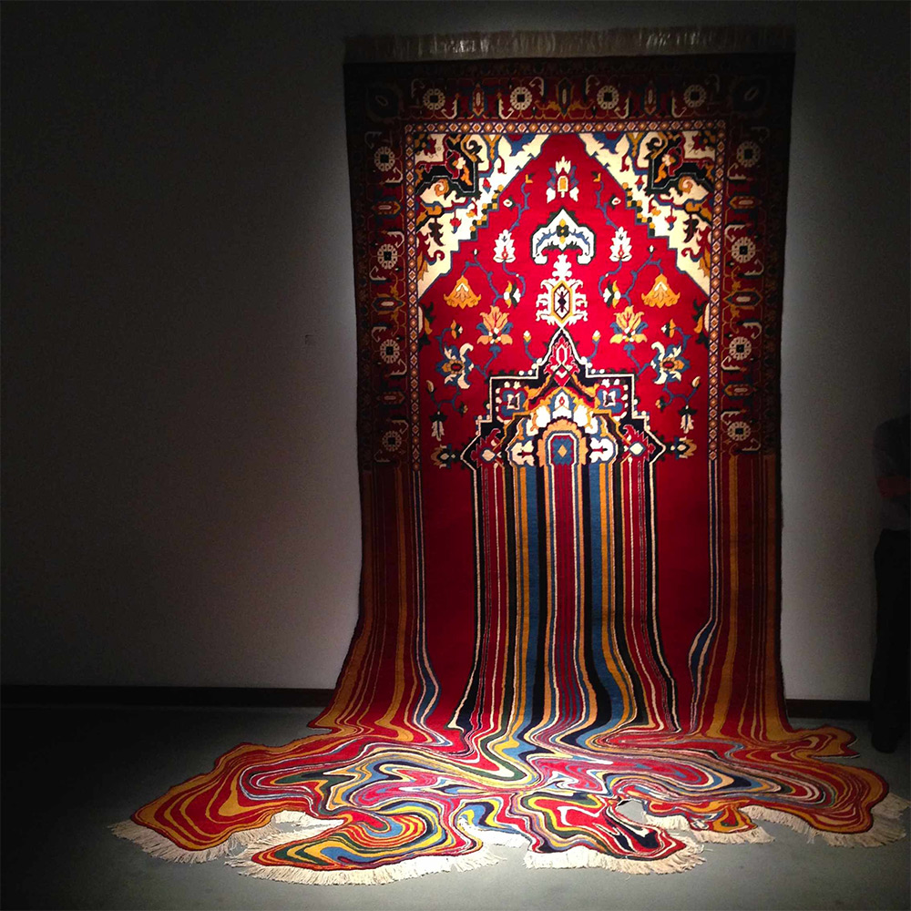 Faig Ahmed textile traditional Azerbaijani rugs 2