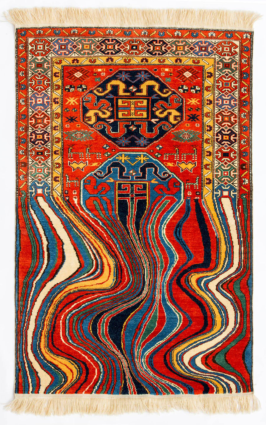 Faig Ahmed textile traditional Azerbaijani rugs 6