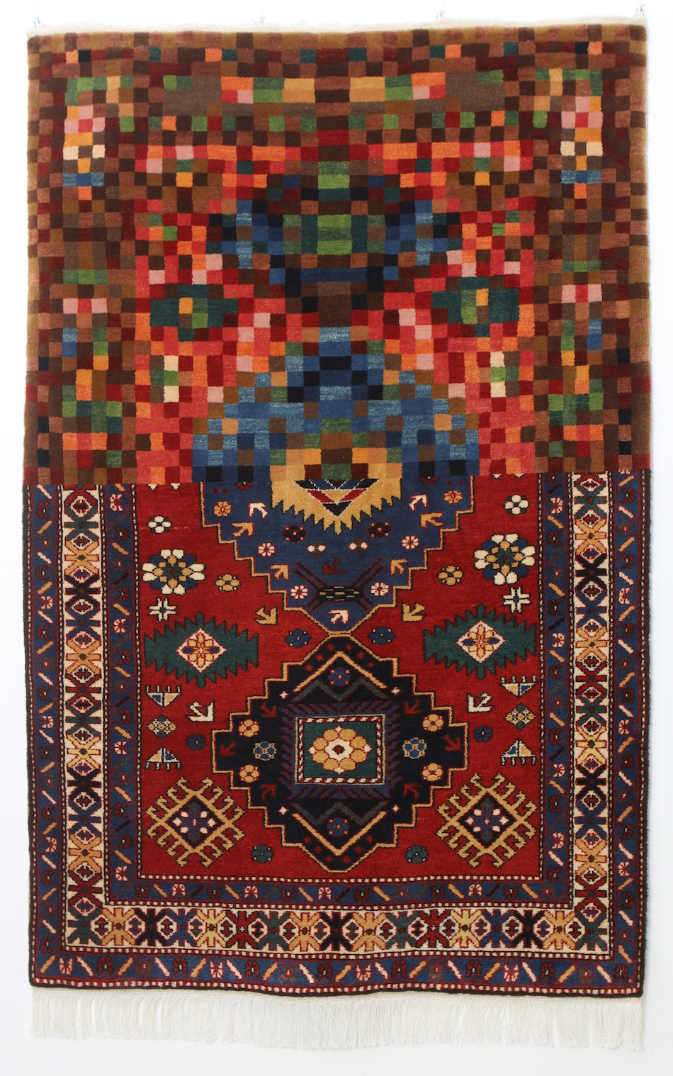 Faig Ahmed textile traditional Azerbaijani rugs 7