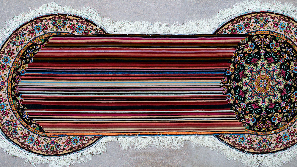 Faig Ahmed textile traditional Azerbaijani rugs 8