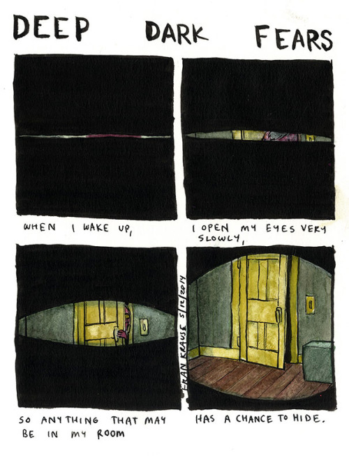 Fran Krause fear bizarre illustration terror 19