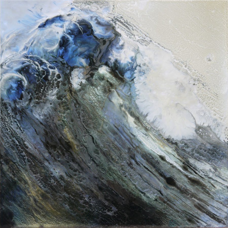 Lia Melia pintura olas 11
