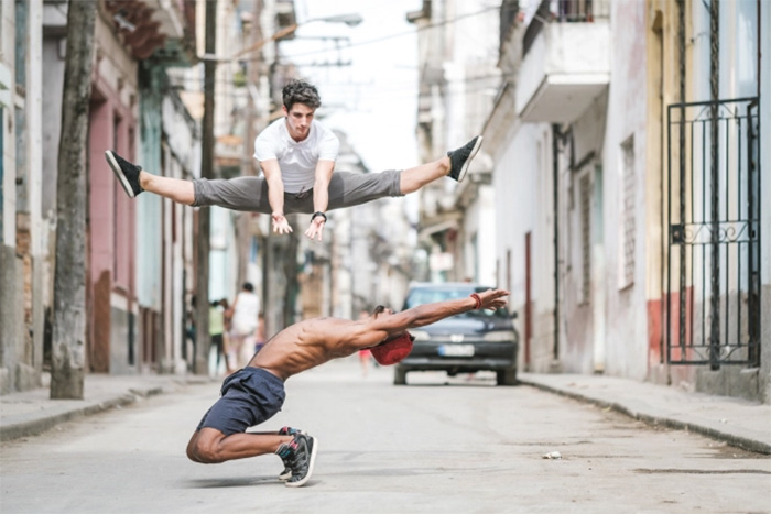 Omar Robles ballet bailarines calles Cuba