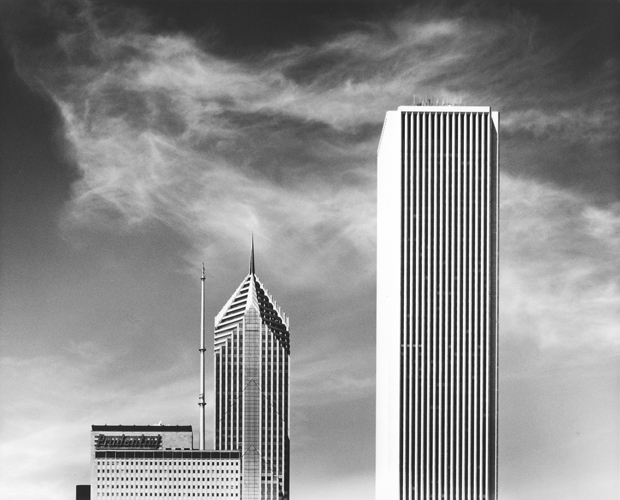 Two Buildings, Chicago, Illinois, 1996.