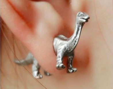 dinosaurs earrings