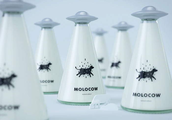 leche vaca ovni ufo