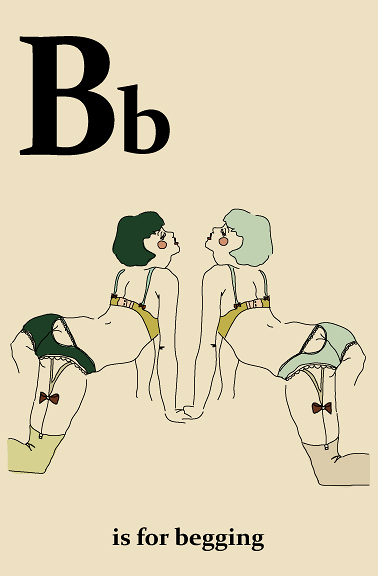 Ilustración erótica de Natalie Krim