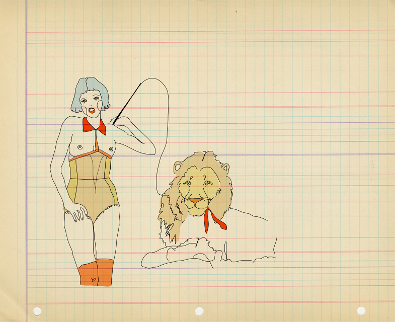 Ilustración erótica de Natalie Krim