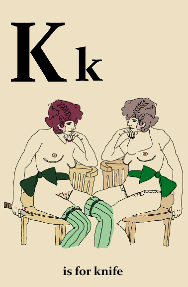 Ilustración erótica de Natalie Krim