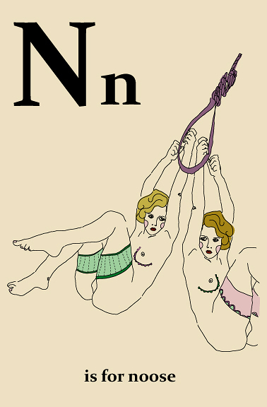 Ilustración erótica de Natalie Krim