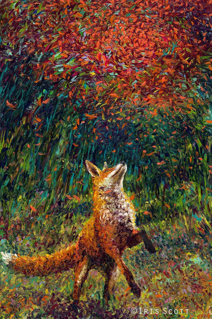 Iris Scott finger painting13