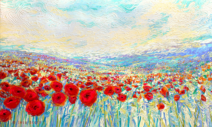 Iris Scott finger painting15