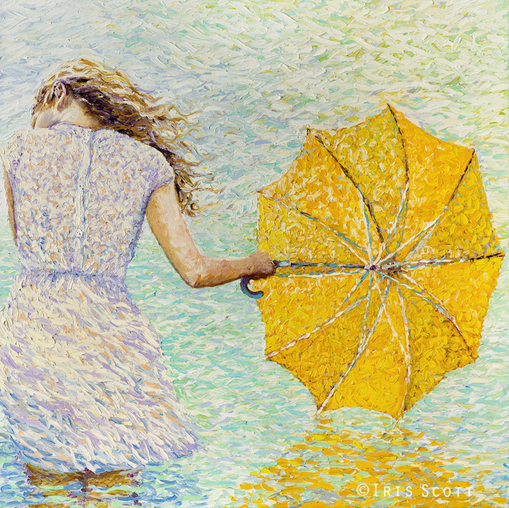 Iris Scott finger painting2