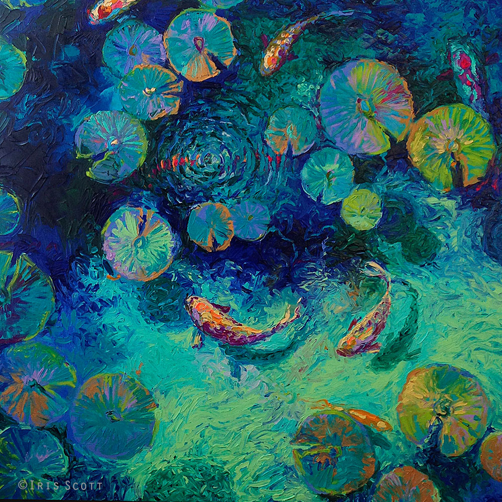 Iris Scott finger painting3