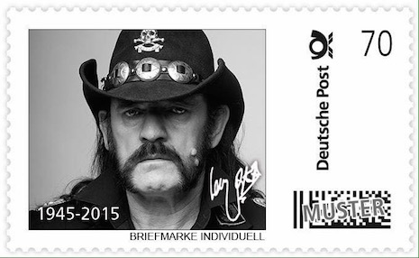 Lemmy Kilmister sellos
