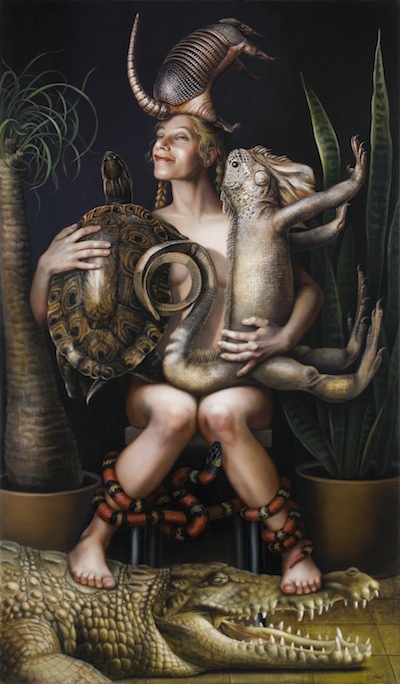 Lilia Mazurkevich About a Woman series painting