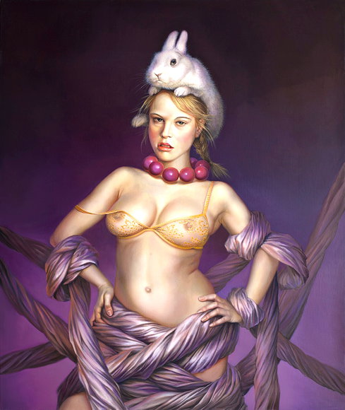 Lilia Mazurkevich About a Woman series painting