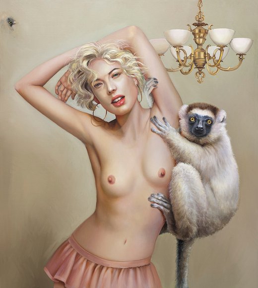 Lilia Mazurkevich About a Woman series painting