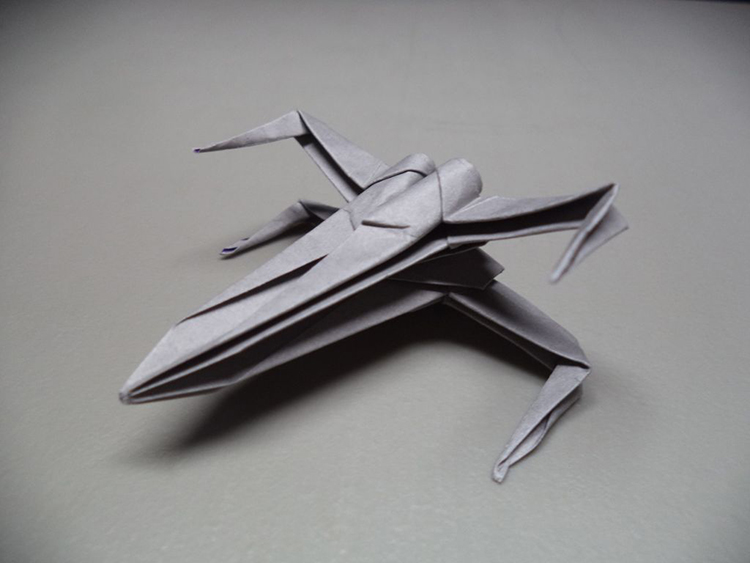 Origami Star Wars X Wing Starfighter 6