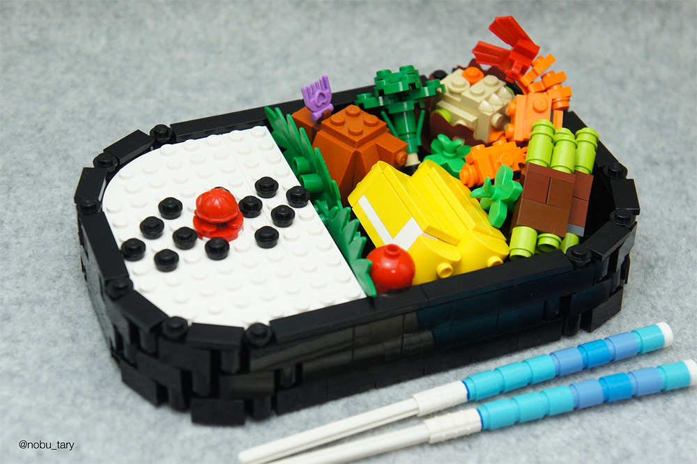 Tary Lego comida 3