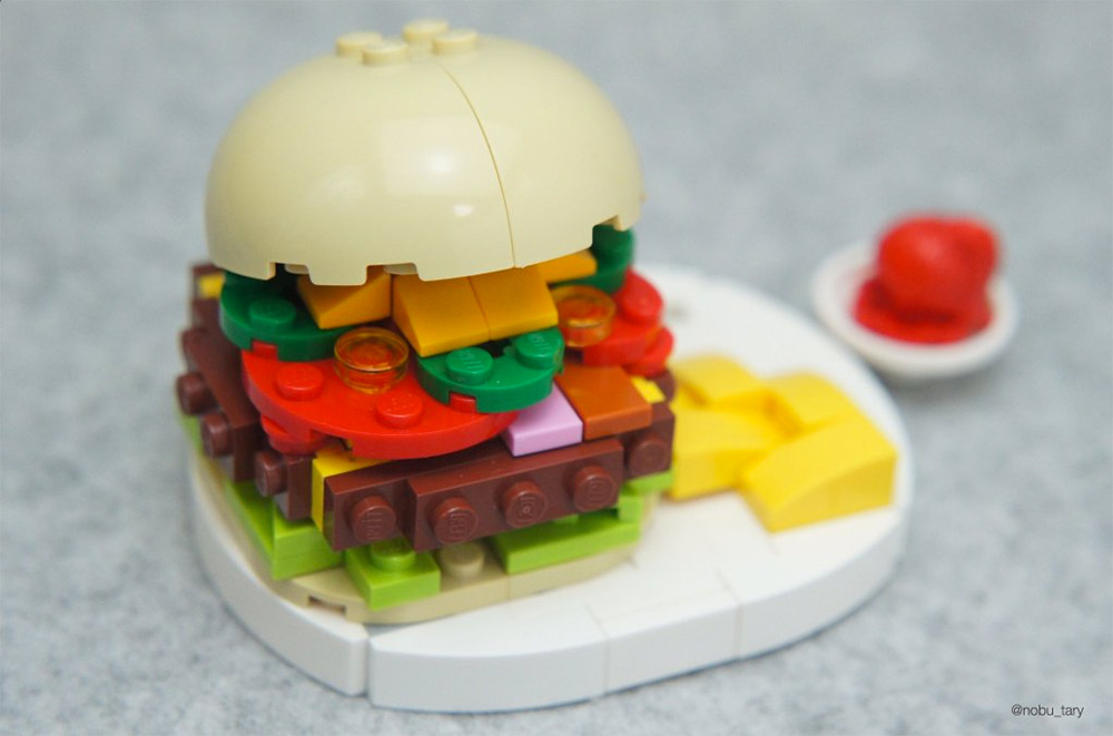 Tary Lego comida 7