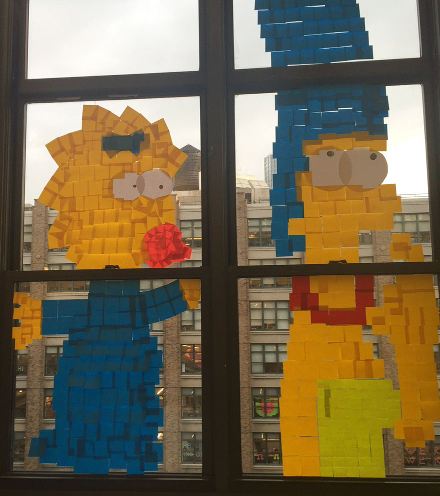 batalla de posits post it 9