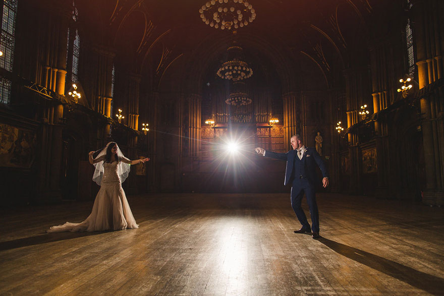 boda estilo Harry Potter