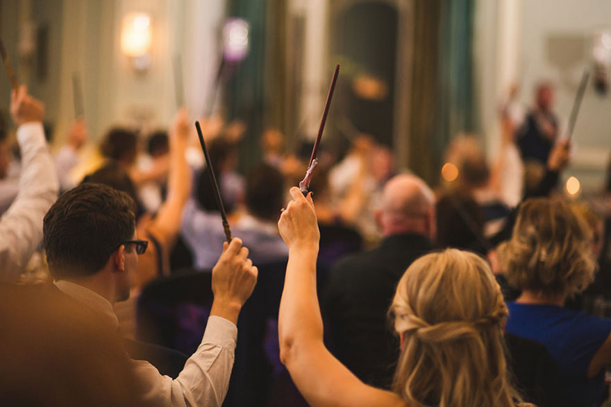 boda estilo Harry Potter 16