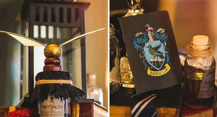 boda estilo Harry Potter 20